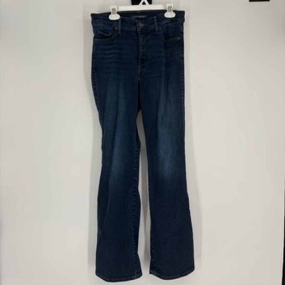 Lucky Brand‎ High Rise Flare Jeans Womens Size 27 Medium Wash Hem Let Out to 31"